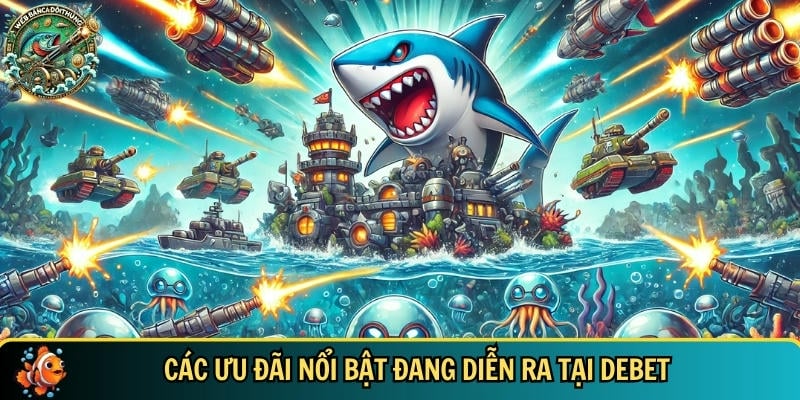 Những ưu đãi và khuyến mãi nổi bật tại DEBET