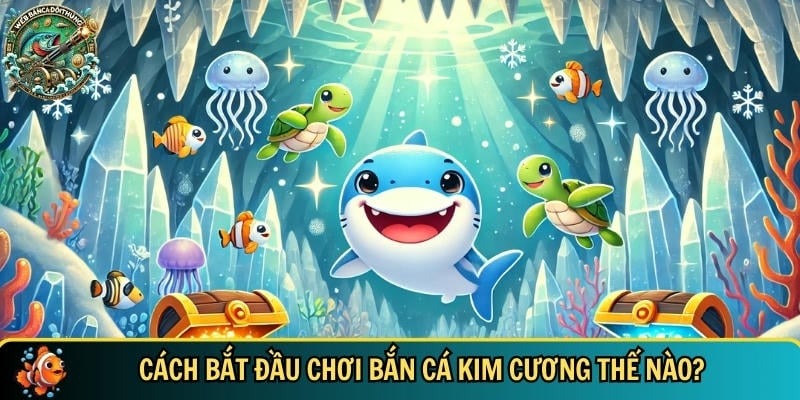 Quy trình bắt đầu chơi bắn cá kim cương chi tiết