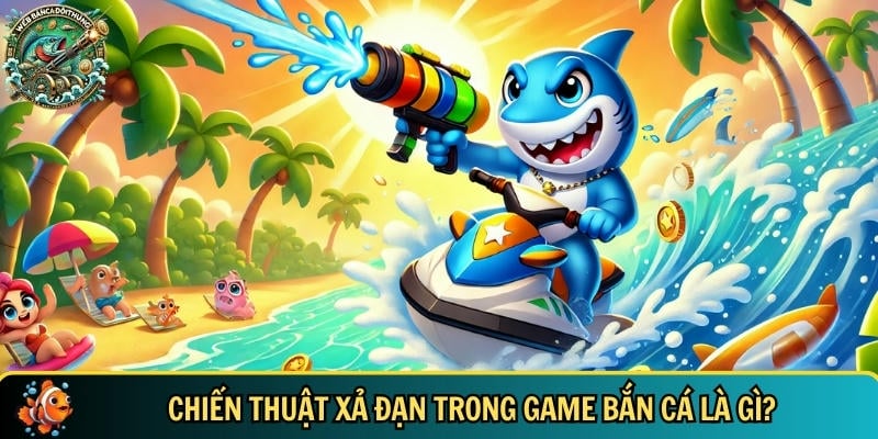 a cartoon character holding a water gun