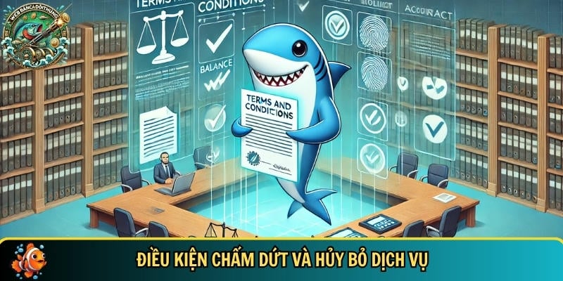 Điều khoản và điều kiện chấm dứt và hủy bỏ dịch vụ