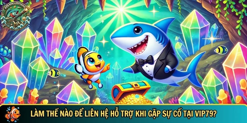 Hướng dẫn nhận hỗ trợ khi gặp sự cố tại VIP79