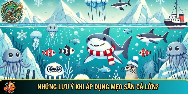 Những lưu ý bạn cần biết khi áp dụng mẹo săn cá lớn