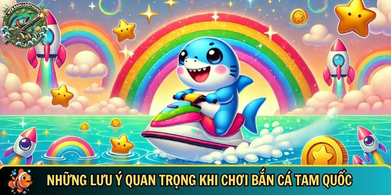 Một vài lưu ý quan trọng khi chơi bắn cá tam quốc