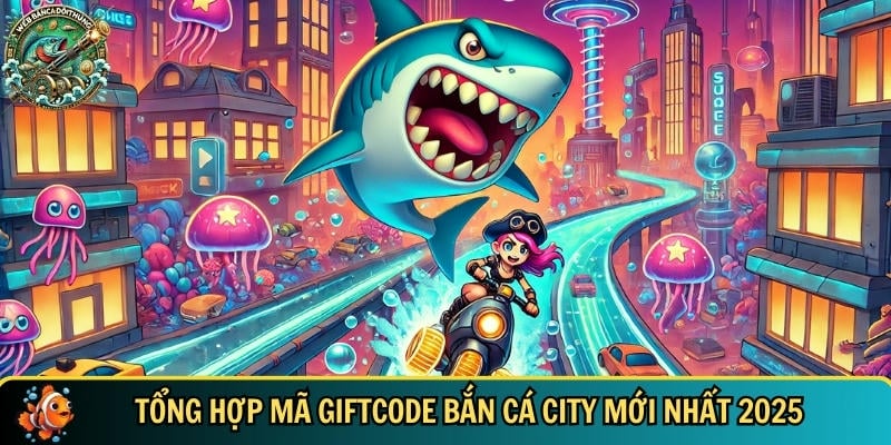 Tổng hợp đầy đủ các mã giftcode bắn cá city mới nhất hiện nay