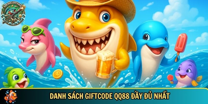Tổng hợp danh sách giftcode bắn cá đổi thưởng tại QQ88